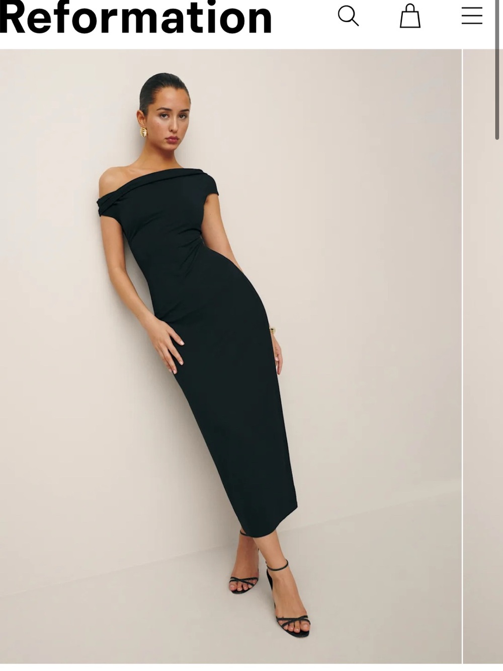Reformation Jamen Knit Dress Size XS